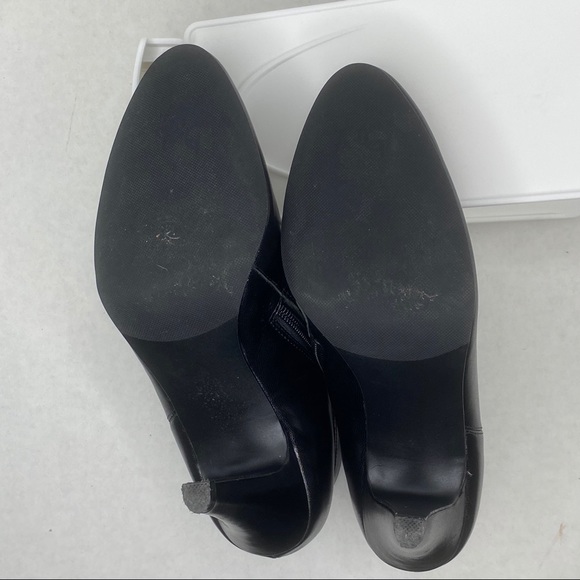 Alfani Darcy Black Kitten Heel Ankle Boots Size 7 - Picture 7 of 7